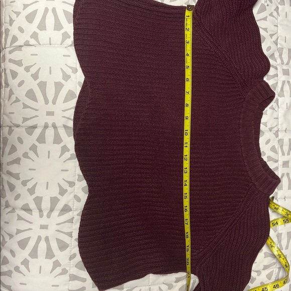 La Hearts Deep Purple Women's Sweater - Picture 5 of 5